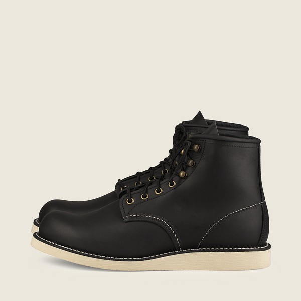 Bottes Red Wing Heritage - Rover - 6-Inch Harness Cuir - Noir - Homme 126MAPLXB